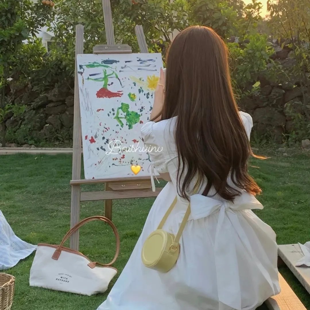 花圃里的蝴蝶